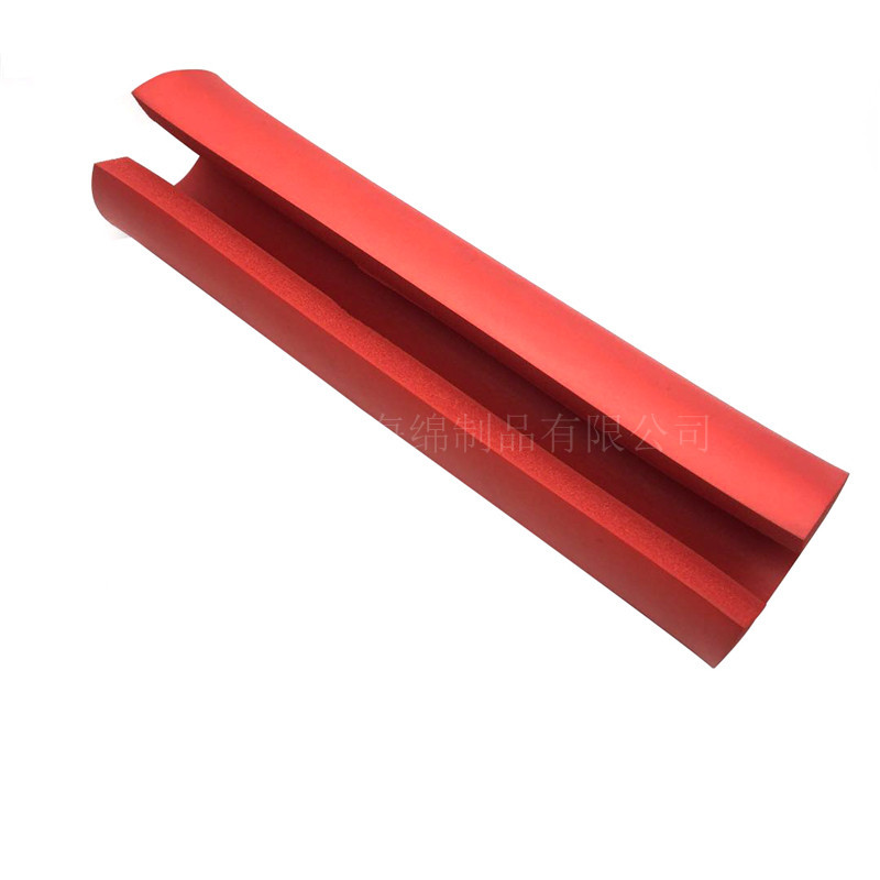 NBR泡棉运动器材彩色护套管高密度柔软防护发泡 海绵手把套