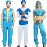 Хэллоуинская арабская одежда карнавальная фестивальная одежда для вечеринки взрослые Aladdin God Lamp Жасмин Принцесса одежда