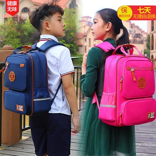 工厂直供儿童书包小学生印字logo定做1-3-6年级幼儿园培训班定制