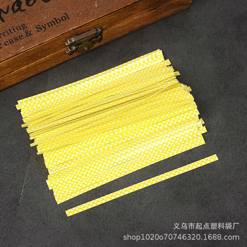 Wedding gift packaging Kraft paper tie/tie/tie/tie/Sealing rope (500)