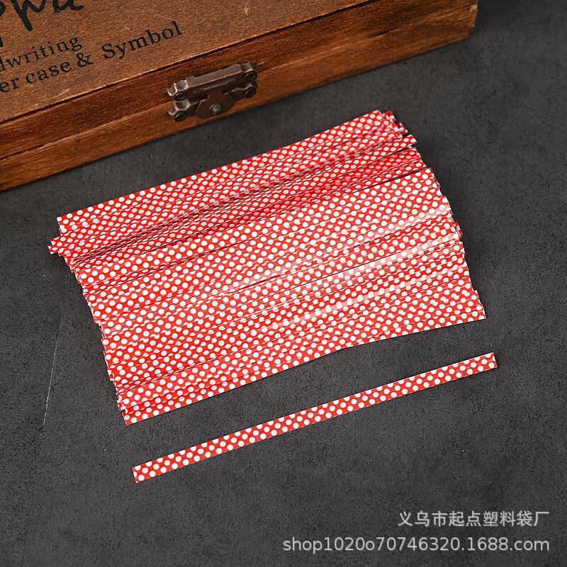 Wedding gift packaging Kraft paper tie/tie/tie/tie/Sealing rope (500)