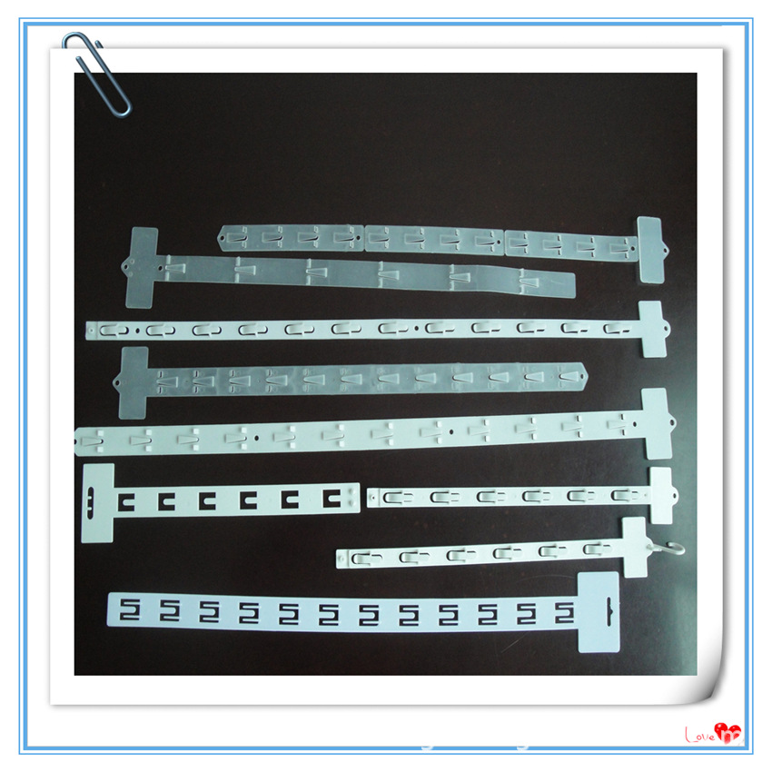 厂家直销超市实惠好用PP挂条  彩色注塑挂条挂钩现货供应当天出货