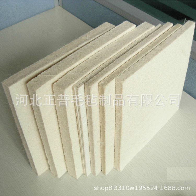 羊毛毡细白羊毛毡抛光 厂家直销羊毛毡