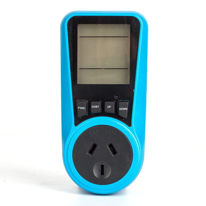 澳式常规款功率计量插座 各类家用电器电力监测仪智能计费插座 插