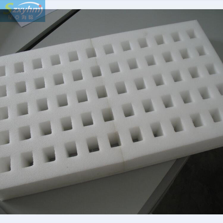 供应电子电器定位珍珠棉包装，五金制品防护珍珠棉内衬