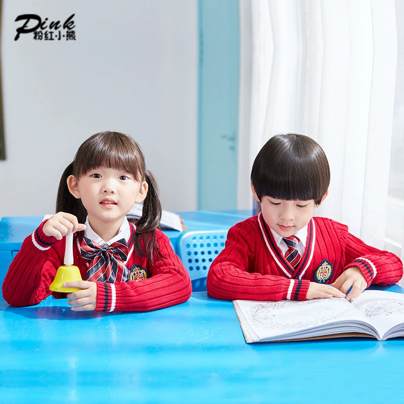 Школьная форма в британском стиле, осенне-зимняя одежда, одежда для детского сада и сада, одежда для учеников начальной и средней школы, костюм для школьников, детская одежда для выступлений