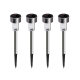 amazon Cross Border Solar Stainless Steel Tubular Light Home Waterproof Outdoor led Garden Landscape Light Lawn Light