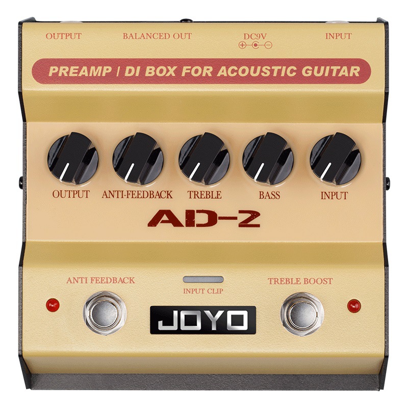 JOYO AD-2 acoustic guitar landing pre-level DI box box acoustic acoustic guitar equalization single block effect