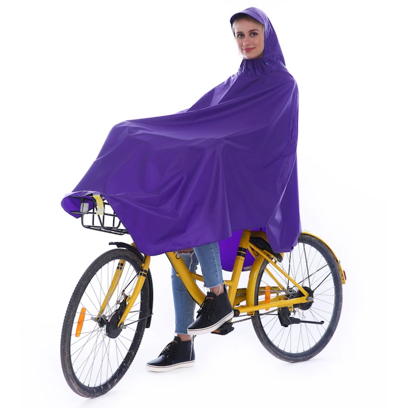 Взрослый велосипед длинный пончо студент небольшой электрический автомобиль плащ в один край внешней торговли экспорт плащ