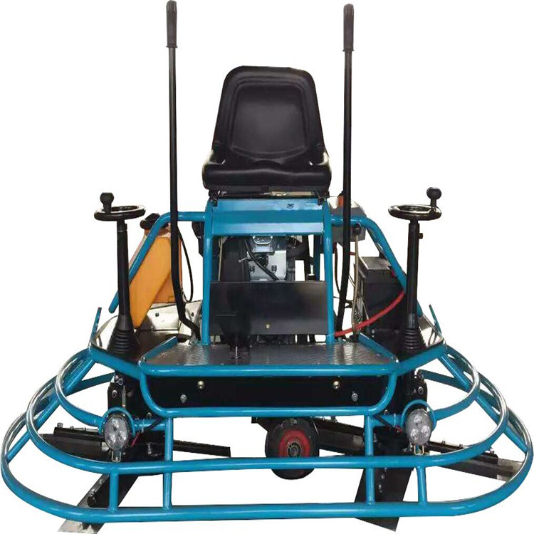 奔跑吧可以坐着开的抹光机座驾式汽油水泥收光机超低价销售抹平机
