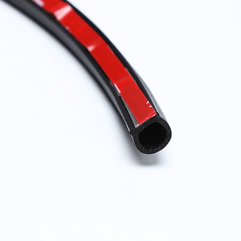 汽车小D型密封条 9*10mm防尘 隔音条 车门后备箱机盖头全车密封条