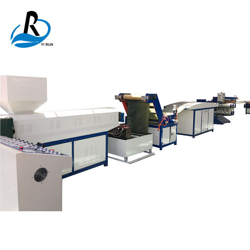 塑料捆扎绳拉丝机 PP水冷平拉捆扎绳打包绳拉丝机组