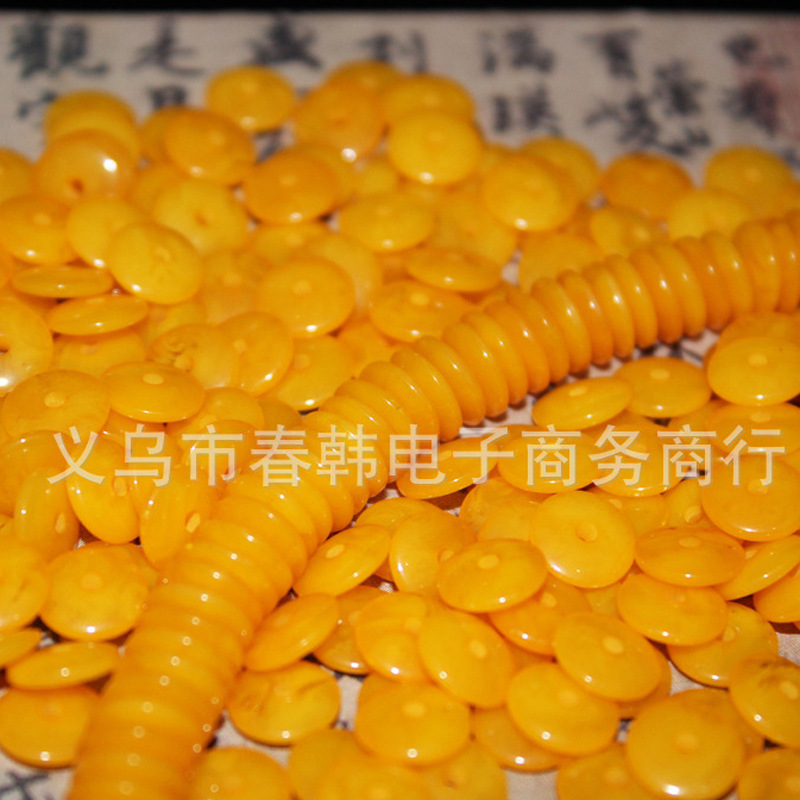 Cera de abejas imitación espaciador Xingyue Bodhi cuentas Junta accesorios de joyería Xingyue pulsera Rosario pulsera al por mayor