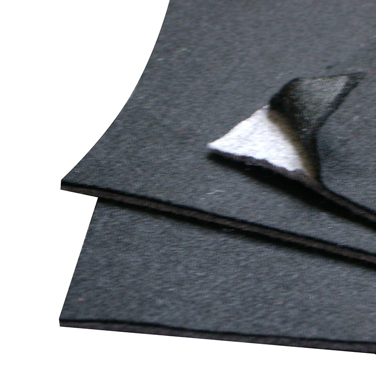 厂家供应汽车行李箱毯无纺布 汽车内饰毡  防水耐热后备箱毛毡布