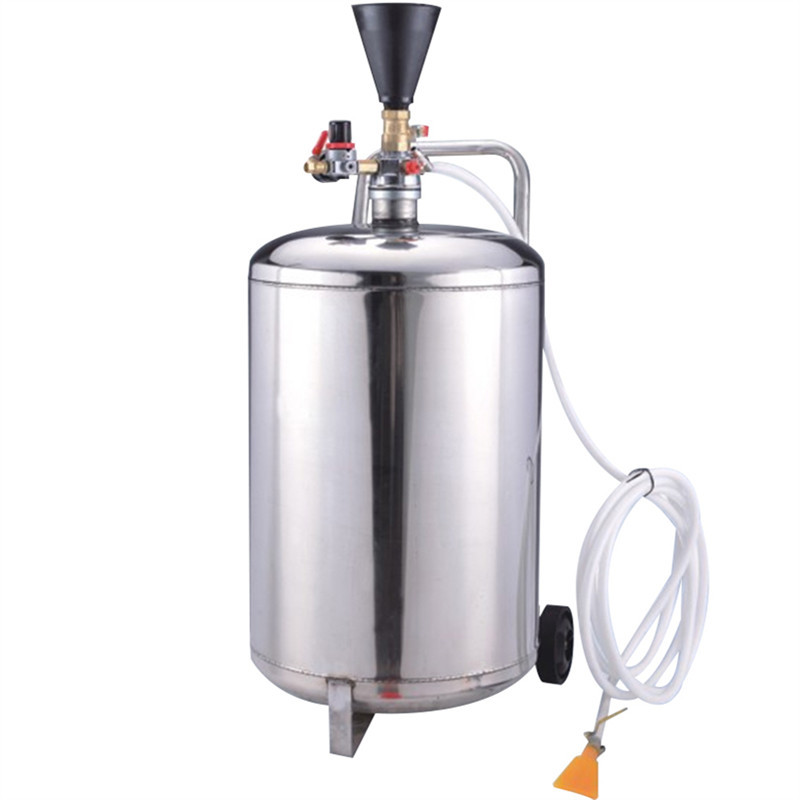 新款气动加厚不锈钢洗车泡沫机发泡机汽车美容设备打泡清洗机