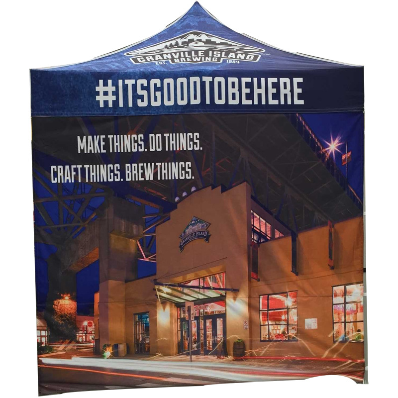 铝合金六角单层防水帐篷 热转印户外牛津布帐蓬 可 印广告帐篷