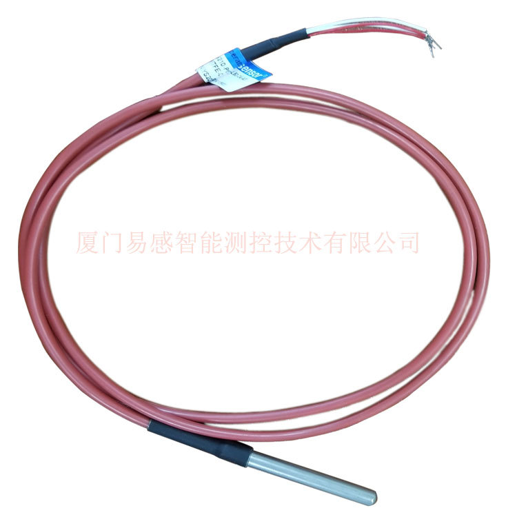 高精度导线直插式热电阻 pt100 pt1000温度传感器厂家直销