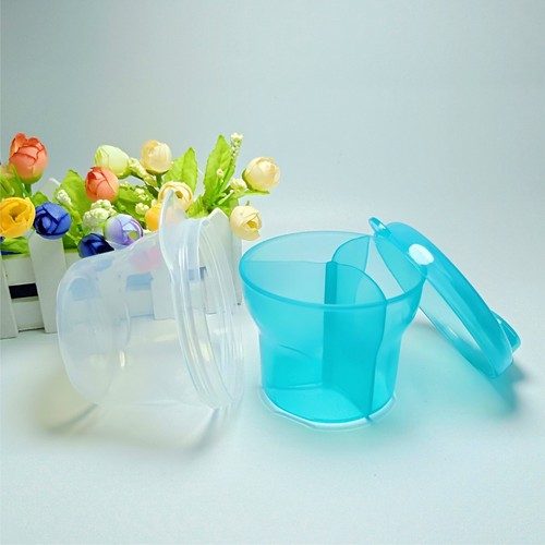 Factory stock wholesale three-layer rotating milk powder tray layered milk powder box convenient for outdoor carrying storage box