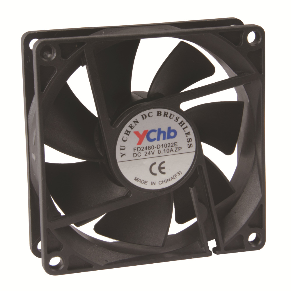 禹臣慧博80*80*25mm型号5V直流风扇4500转大风量高效排热风扇