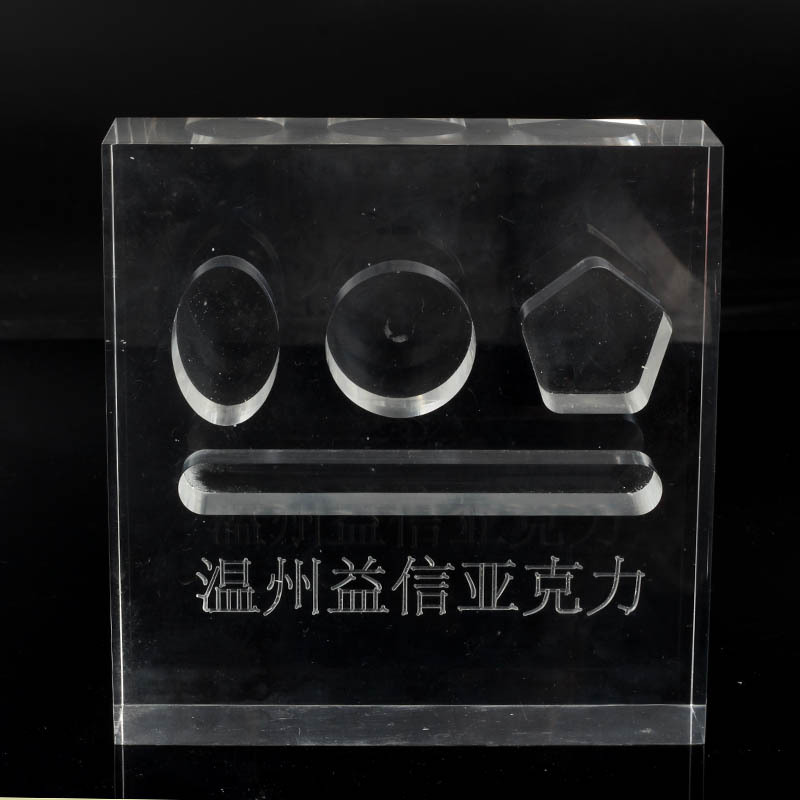 亚克力抽拉式台卡 有机玻璃广告展示架 可印logo