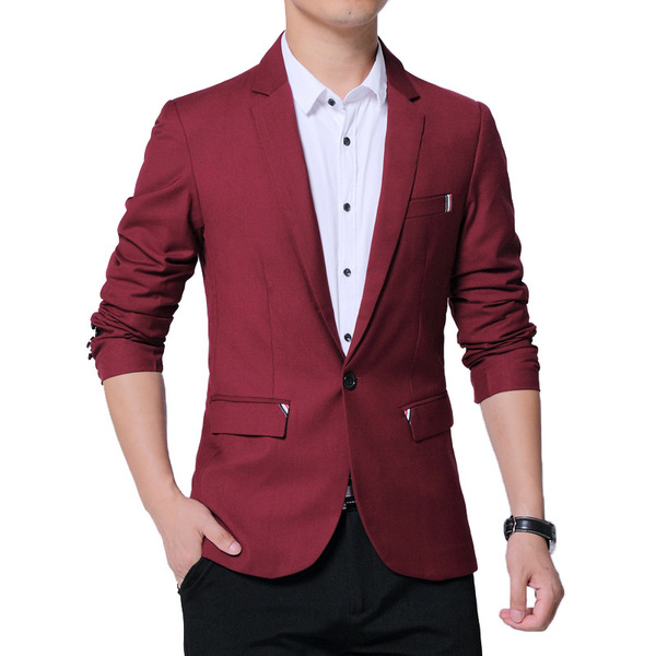 Men's autumn casual classic suit jacket