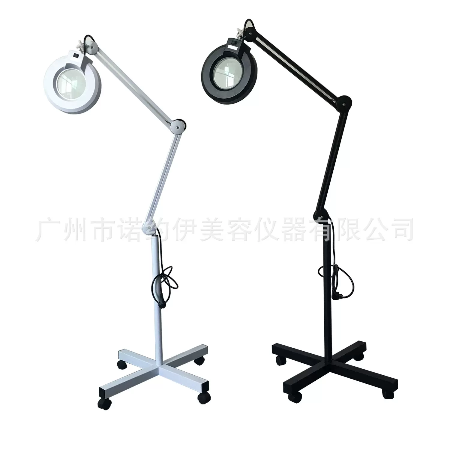 厂家直供 5X LED无影灯 立式冷光放大镜 美容冷光放大镜灯直播灯