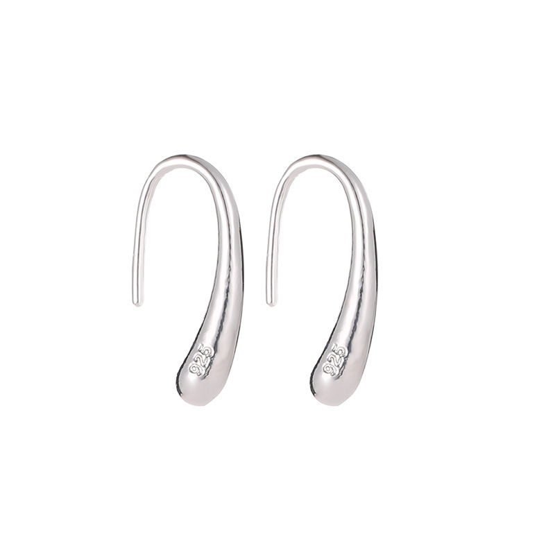 2018 europeo y americano gota de agua de cuatro piezas pulsera de moda tipo gota collar de galvanoplastia anillo de gancho de oreja traje de joyería image 5