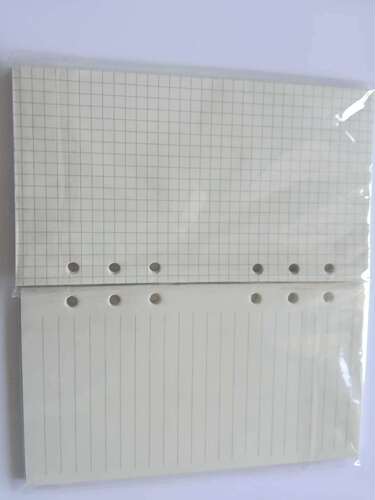 Replacement cores for loose-leaf notebooks, replacement cores for pocket notebooks, and universal cores for loose-leaf notebooks can be supplied.