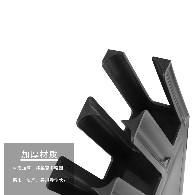 Portavasos de papel desechable taza de plástico estante de almacenamiento café leche tienda de té taza de agua estante de almacenamiento leche té bebida taza de café titular de la taza