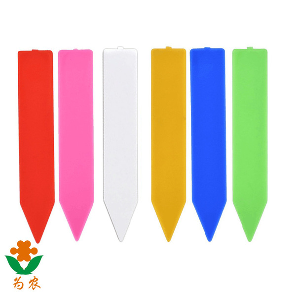 One -shaped succulent plant plastic plug -in label succulent label…