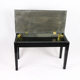 Double Piano solid wood stool piano universal solid wood paint stool with book box curved foot right angle electronic piano stool