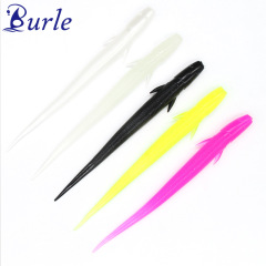 Loach 10 cm 3g Luya bait soft bait fake bait sharp tail bait luminous soft worm multi-color Texas fishing rig wholesale