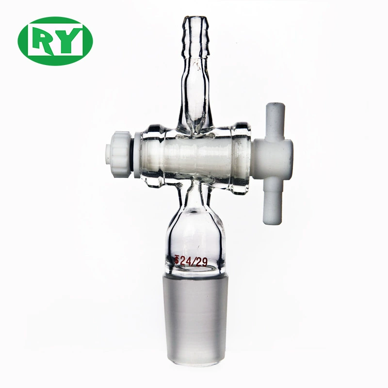 Shanghai Heqi мощный производитель прямого извлечения воздуха, дверное стекло из ПТФЭ, стандартное отверстие 19 # 24 # 29 #