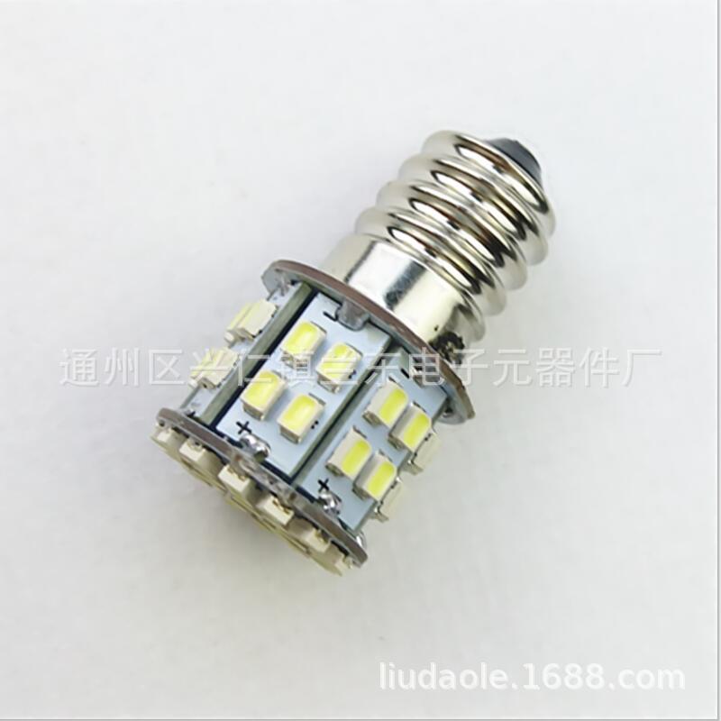 LED alarm bulbs, 12V/24V, screw base, E14 bulbs, 50 LED beads, lighthouse signal lights, ship navigation bulbs.