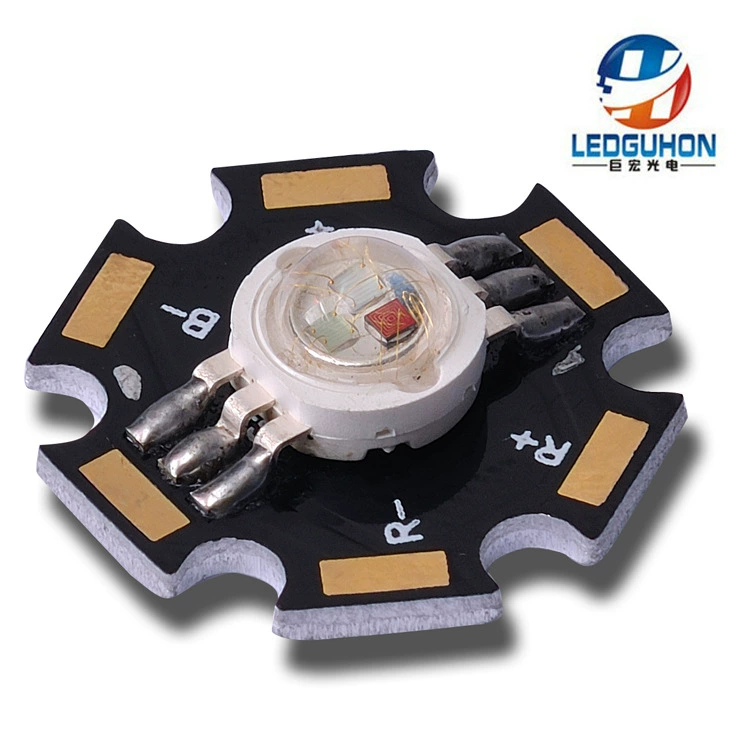 Оптовые мощные Имитационные светящиеся бусины RGB красный зеленый синий три-в-одном 9 бусин лампы WRGB с алюминиевой подложкой светодиодные бусины лампы