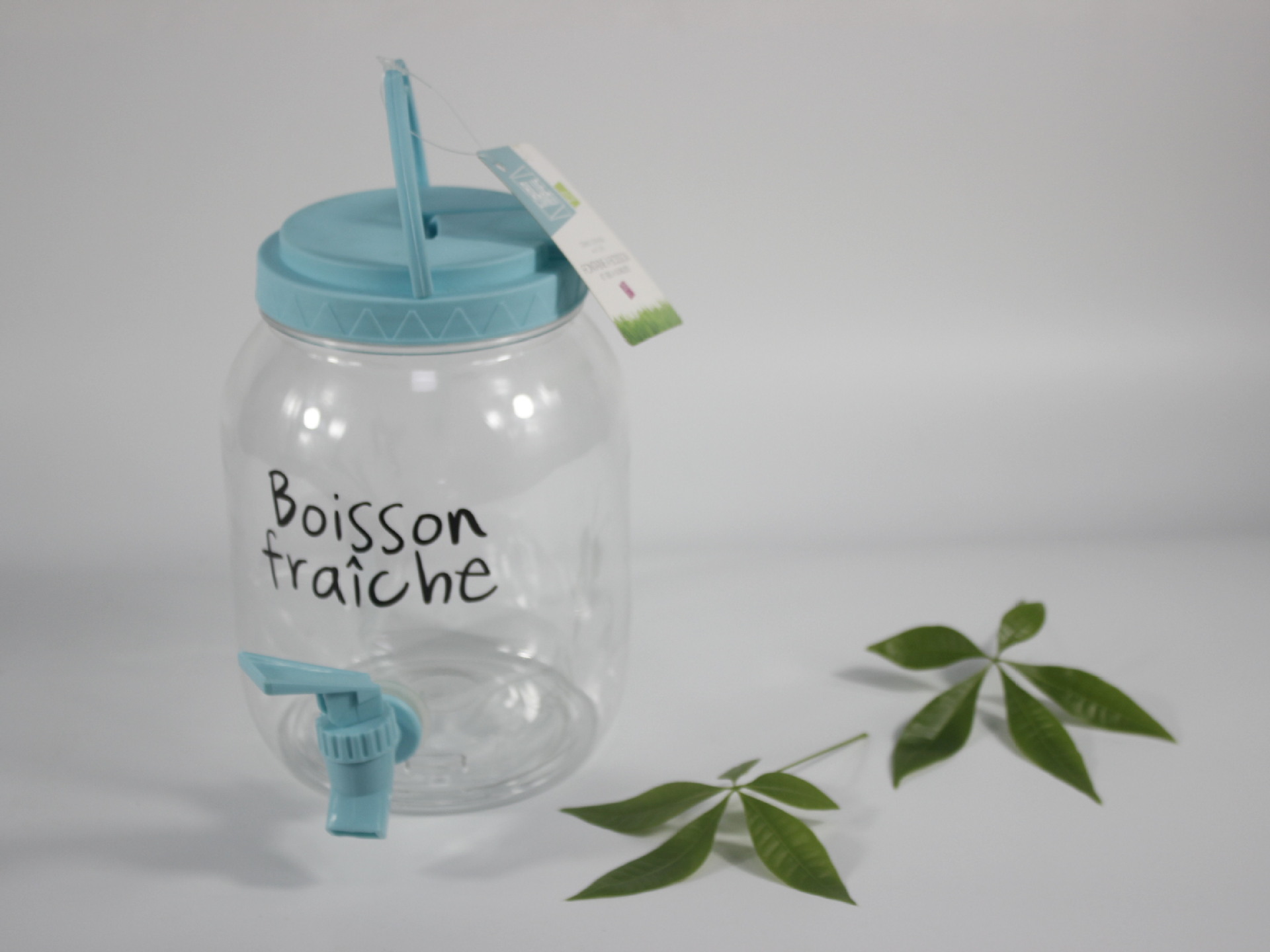 厂家直销塑料冷水桶  透明果汁壶 带龙头饮料瓶 便携式pet冷水桶