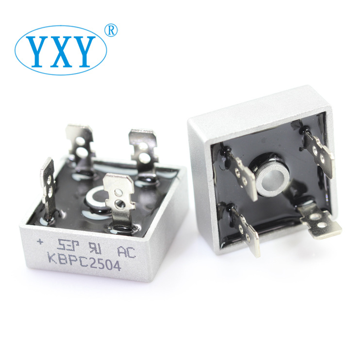 厂家直供 整流桥堆 KBPC2504 DIP-4封装 400V 桥式整流器