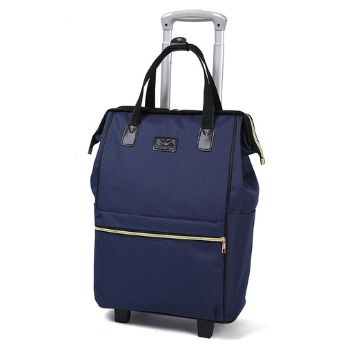Trolley travel bag women's handbag Korean style short-distance lightweight large-capacity luggage bag women's travel bag boarding trolley bag