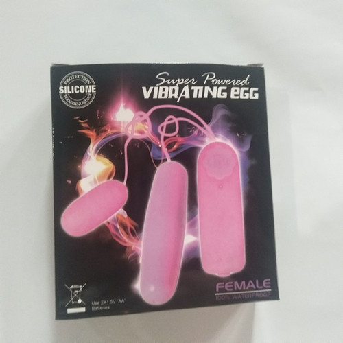Fun double vibrator, long and short vibrator, vibrating, waterproof and silent, female masturbation device, adult sex toy