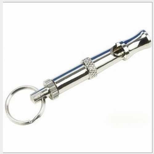 Ada pet training supplies dog flute dog whistle ultrasonic dog training whistle cross-border pet supplies lanyard silver