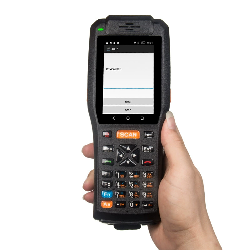 Заправка газа использует Android портативный сканер принтер все-в-одном PDA распознавание QR-кода защита анти-обогащение аутентификация умный