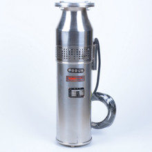 昕科QSP大流量涌泉泵QSPF100-5-2.2KW不锈钢喷泉泵选型 卧式安装