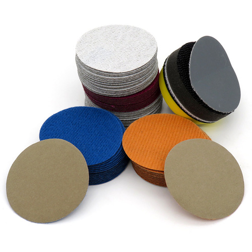 VIBRATITE 996A 2 inch 50mm disc water sanding paper flocked back dry sanding water sandpaper wet and dry use