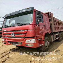 转让二手自卸车后八轮 2手后八轮自卸货车 原装工程车多少钱