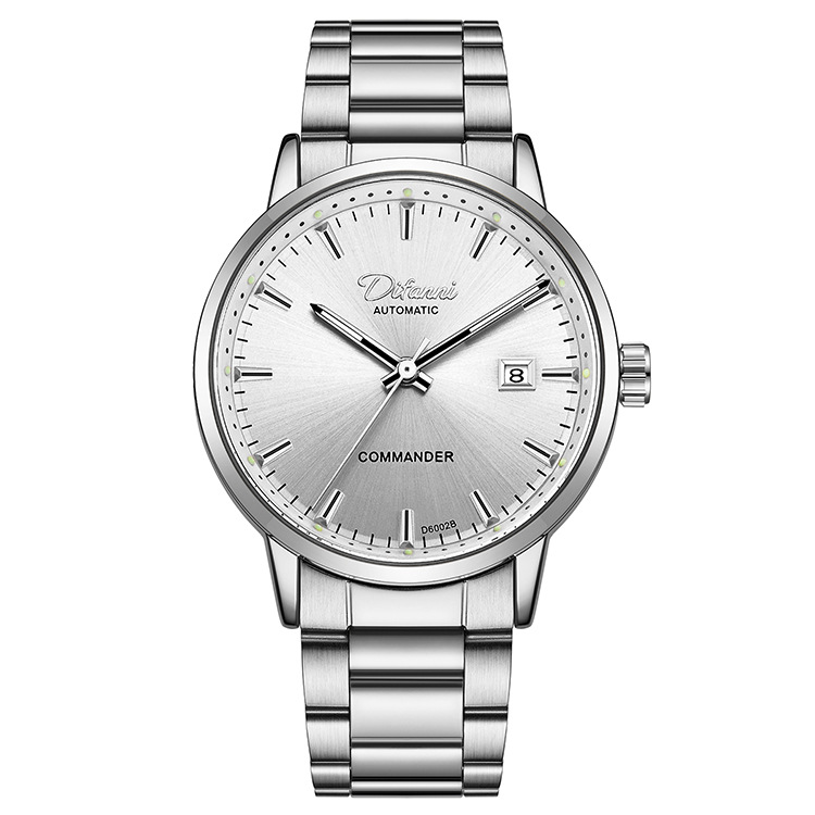 Brand Swiss Commander Automatic Mechanical Watch Fashion Watch Explosion Luminous Surface Men's Mechanical Watch