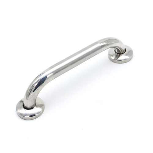 Thickened stainless steel handle double-headed bright 19-tube handle safety armrest door handle shower room bathroom toilet anti-
