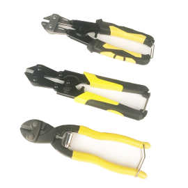 厂家直销豪博盾牌8寸迷你断线钳剪钢丝铁丝钳子小钢炮铬钒钢剪刀