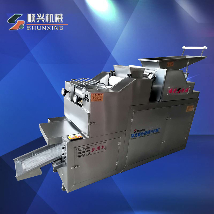 供应白面江米条切条机价格 江米条芝麻条两用机批发 福建麻圆机