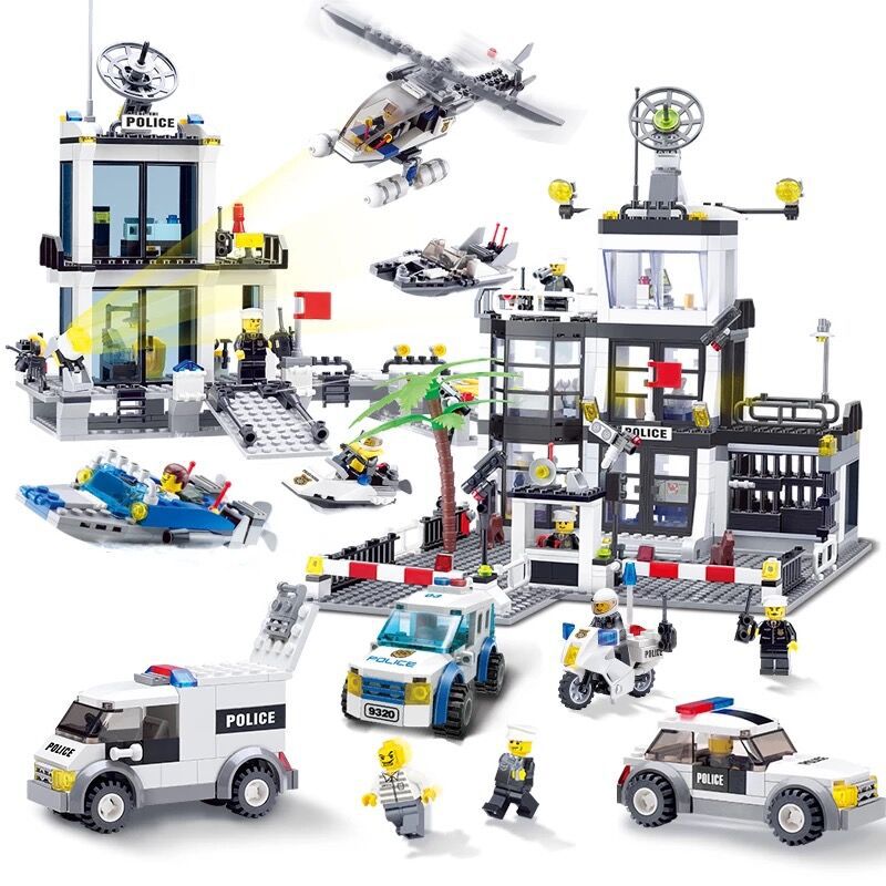 KaiZhi 6725, Bloques de Construcción Educativos para Niños, Departamento de Policía y Bomberos, 8051 Piezas Pequeñas image 4
