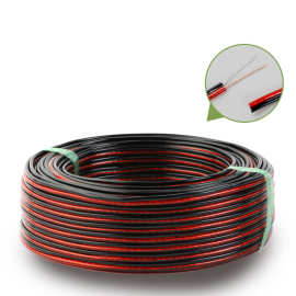 厂家批发红黑音响线 音响电脑喇叭功放音箱线 铜包铝电子线平行线